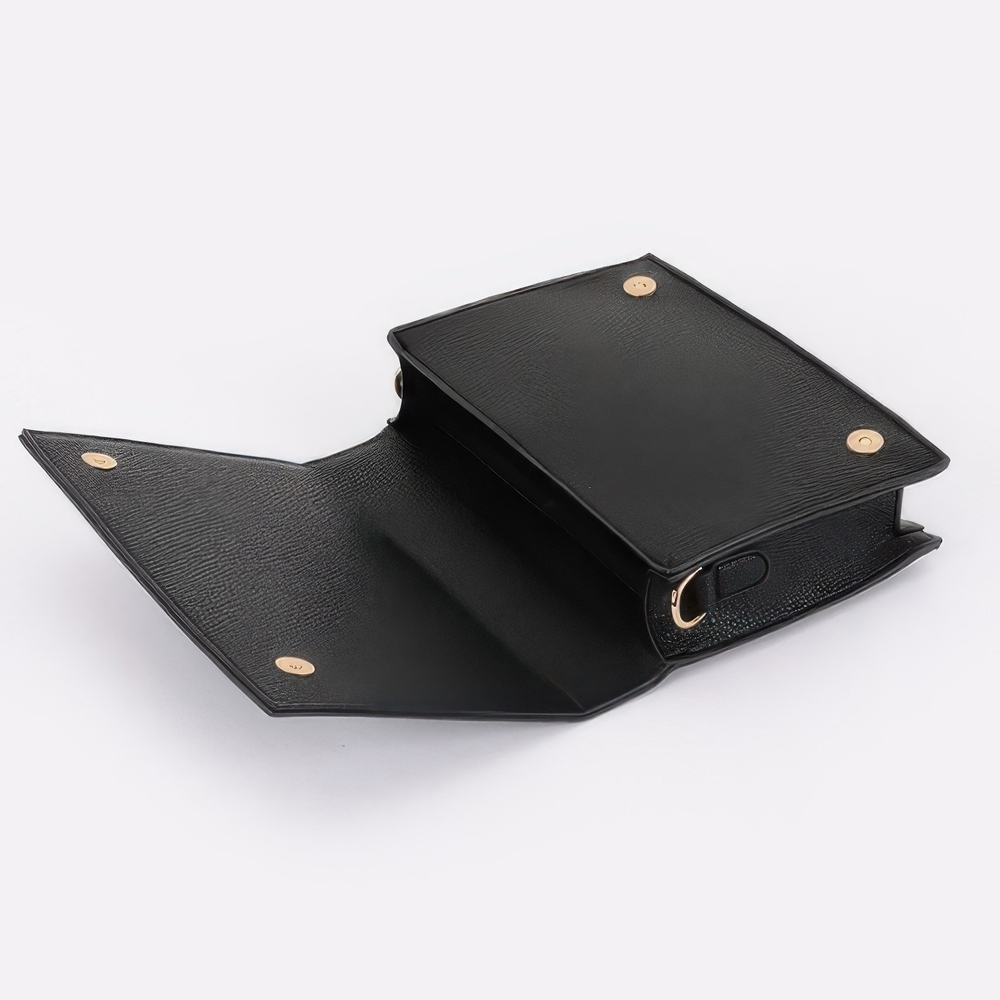Chic Black Magic Book Clutch - Picture 5 of 5